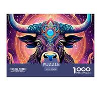 Constellation Puzzles 1000 pièces pour Adultes Puzzles pour Adultes Les Douze Signes du Zodiaque 1000 pièces Puzzle Jeux éducatifs Belle décoration Puzzle Défiant 52x