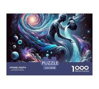 Constellation Puzzles Coloré, Les Douze Signes du Zodiaque Amusant Défiant et Stimulant pour l'esprit 1000 Pc Puzzle pour Adultes Puzzle 1000 pièces Puzzle 1000 pièces pour