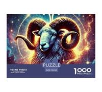 Constellation Puzzles pour Adultes 1000 pièces Puzzle Les Douze Signes du Zodiaque pour Adulte Jeu éducatif Défi Jouet 1000 pièces Puzzle pour Adultes Enfants. Jeu éducatif Un 100% Carton recyclé