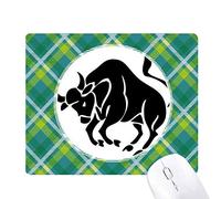 constellation taurus signe du zodiaque réseaux verte grille pixel tapis de souris