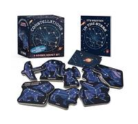 Constellations: A Wooden Magnet Set: With glow-in-the dark poster!