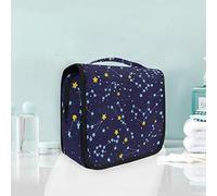Constellations Du Zodiaque Ciel Étoilé Trousse De Toilette Sac Pliable Suspendu Cosmétique Sac Rangement Maquillage sacs pour Voyage Femmes Filles