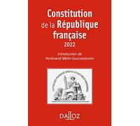 Constitution de la République française - 19e ed.