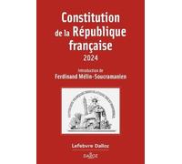 Constitution de la République française 2024