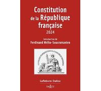 Constitution de la République française 2024