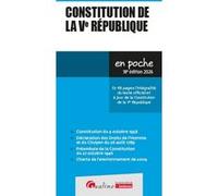Constitution de la Ve République Collectif (Auteur)