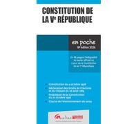 Constitution de la Ve République: En 48 pages l'intégralité du texte officiel et à jour de la Constitution de la Ve République