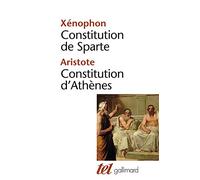 Aristote – Constitution de Sparte – Constitution d'Athènes – Broché – Gallimard