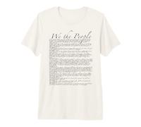 Constitution des États-Unis, la Déclaration des Droits T-Shirt Haut de Gamme