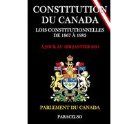 Constitution du Canada : Lois constitutionnelles de 1867 à 1982