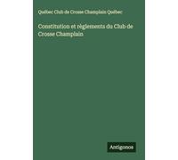 Constitution et règlements du Club de Crosse Champlain