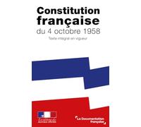 Constitution française du 4 octobre 1958