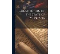 Constitution Of The State Of Montana