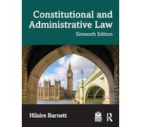 Constitutional and Administrative Law – Routledge