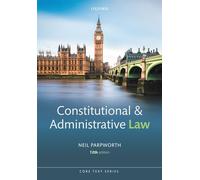 Constitutional and Administrative Law