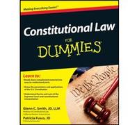 Constitutional Law For Dummies by Patricia Fusco Patricia Fusco (Auteur)