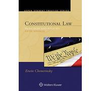 Constitutional Law: Principles and Policies