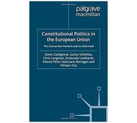 Constitutional Politics In The European Union