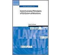 Constitutional Principles Of Eu External Relations