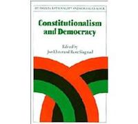Constitutionalism and Democracy, Studies in Rationality and Social Change Jon Elster (Auteur)