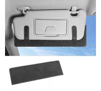 Constprog Extension de pare-soleil de voiture à clipser - Pare-soleil anti-reflet avec fonction de blocage des rayons UV (gris)