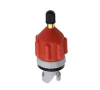 Constprog Lot de 2 adaptateurs de pompe électrique SUP pour kayak, pagaie, valve pneumatique, accessoire de bateau gonflable UK (orange)