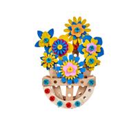 Construct Flower Pot Set de construction 2-en-1