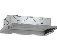 Constructa CD30637, Hotte à déflecteur plat, 60 cm, Argent métallisé