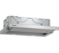 Constructa CD30677, Hotte à déflecteur plat, 60 cm, Argent métallisé
