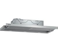 Constructa CD30976, Hotte à déflecteur plat, 90 cm, Argent métallisé