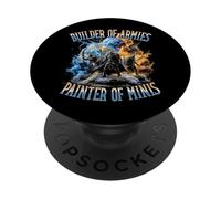 Constructeur d'armées Peintre de Minis Peintre Miniature Bootleg PopSockets PopGrip Adhésif