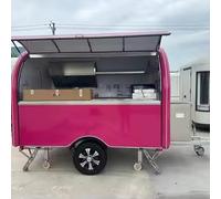 Constructeur de camions alimentaires avec équipement de cuisine personnalisé et emballage de menu pour les ventes de café et de gâteaux sur les places de la ville