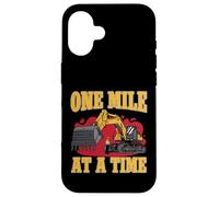 Constructeur de Route One Mile at a Time Coque pour iPhone 16