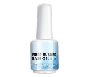 Constructeur d'ongles cassés - Gel fort 15 ml, formule UV transparente, traitement de restauration LED | Fourniture de beauté haut de gamme, revêtement d'amélioration pour spa studio résidence voyages