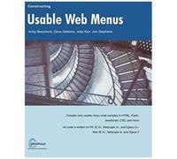 Constructing Usable Web Menus