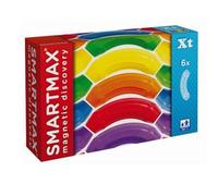 Construction Aimantée Smartmax Extension : Set 6 Bâtonnets Incurvés