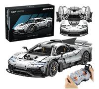 Construction CaDA Master Blocks Sports Car Mercedes AMG One Grey Race Car 3295 pièces.