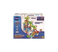 VTech Circuit à billes Marble Rush Beginner Set S200 – 47 pièces, 5 billes, Bleu