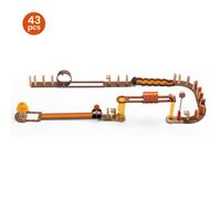 Construction de parcours Zig & go junior Magic 43 pcs Djeco