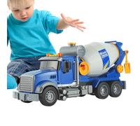 Construction de voiture de construction de mélangeurs de ciment avec lumière et son, consommation d'énergie des et cannes Cristmas, jouets pour voitures, jouets pour , jouets de voie