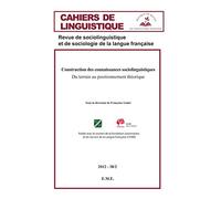 Construction des connaissances sociolinguistique