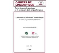 Construction des connaissances sociolinguistique Françoise Gadet (Auteur)