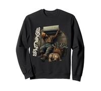 Construction HVAC électricien Plombier Union Chien salaires Morts Sweatshirt