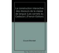 Construction interactive des discours de la e langue (la). jo - Roger Odin - Presses De La Sorbonne Nouvelle - broché - Livre