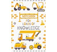 Construction Machines Notebook: Trucks Notebook for Kids Construction Vehicles Journal For Kids