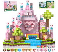 Construction Magnetique Enfant 100 pièces 2CM Magnetic Blocks 3+ Jeux Aimants, Bloc de Cube Magnétique de pour Garçon et Fille, Jouet Créatif Montessori pour Enfants 3 4 5 6 7 8 9 10 11 12 Ans Jeu