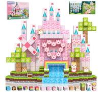 Construction Magnetique Enfant 100 pièces 2CM Magnetic Blocks 3+ Jeux Aimants, Bloc de Cube Magnétique de pour Garçon et Fille, Jouet Créatif Montessori pour Enfants 3 4 5 6 7 8 9 10 11 12 Ans Jeu