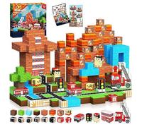 Construction Magnetique Enfant 100 pièces Magnetic Blocks 3+ Jeux Aimants, Bloc de Cube Magnétique de pour Garçon et Fille