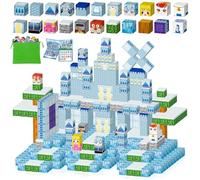 Construction Magnetique Enfant - 116 Pièces Magnetique Bloc,2.5CM Cube Magnétique,Magnetic Tiles,Jeux de Construction Magnétiques Cube,Magnetic Blocks Construction Jeu Magnetique pour Enfants 3+ Ans