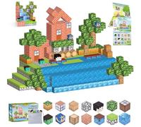 Construction Magnetique Enfant - 118 Pièces Magnetique Bloc,2.5CM Cube Magnétique,Magnetic Tiles,Jeux de Construction Magnétiques Cube,Magnetic Blocks Construction Jeu Magnetique pour Enfants 3+ Ans